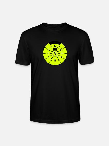 TÜV 1978 - Stanley/Stella Unisex Bio-T-Shirt CRAFTER - Schwarz