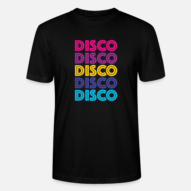 Disco Disco Disco - Stanley/Stella Unisex Bio-T-Shirt CRAFTER - Schwarz
