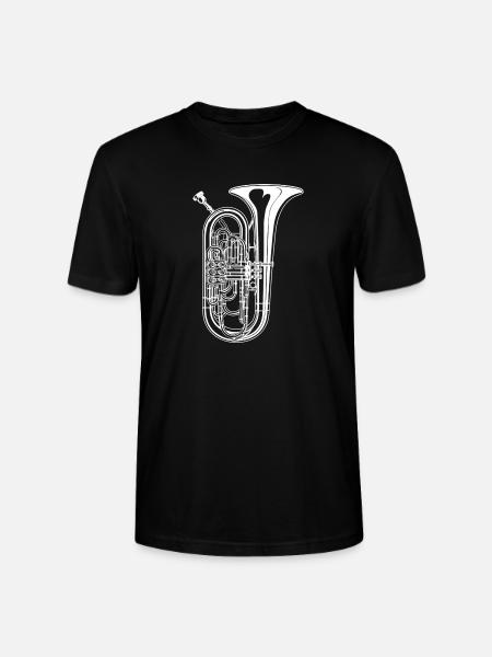 Tuba - Stanley/Stella Unisex Bio-T-Shirt CRAFTER - Schwarz