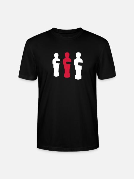 Kicker - Stanley/Stella Unisex Bio-T-Shirt CRAFTER - Schwarz
