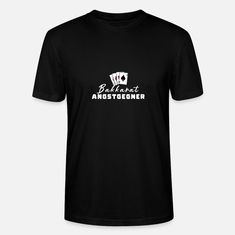 Bakkarat Angstgegner - Stanley/Stella Unisex Bio-T-Shirt CRAFTER - Schwarz