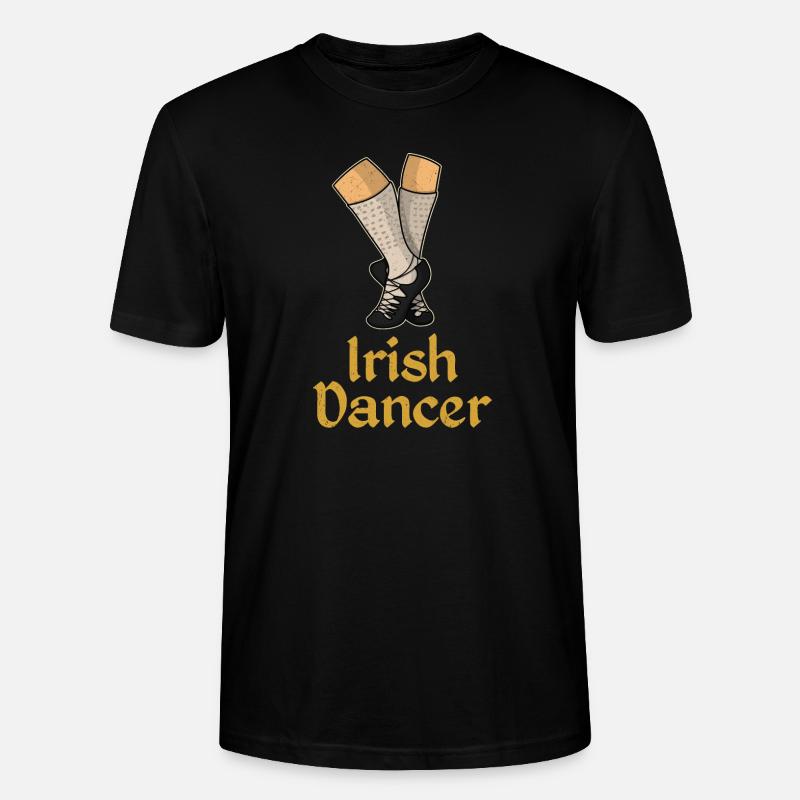 Danseuse Danseuse Danseuse irlandaise Danseuse - T-shirt bio CRAFTER Stanley Stella Unisexe - noir