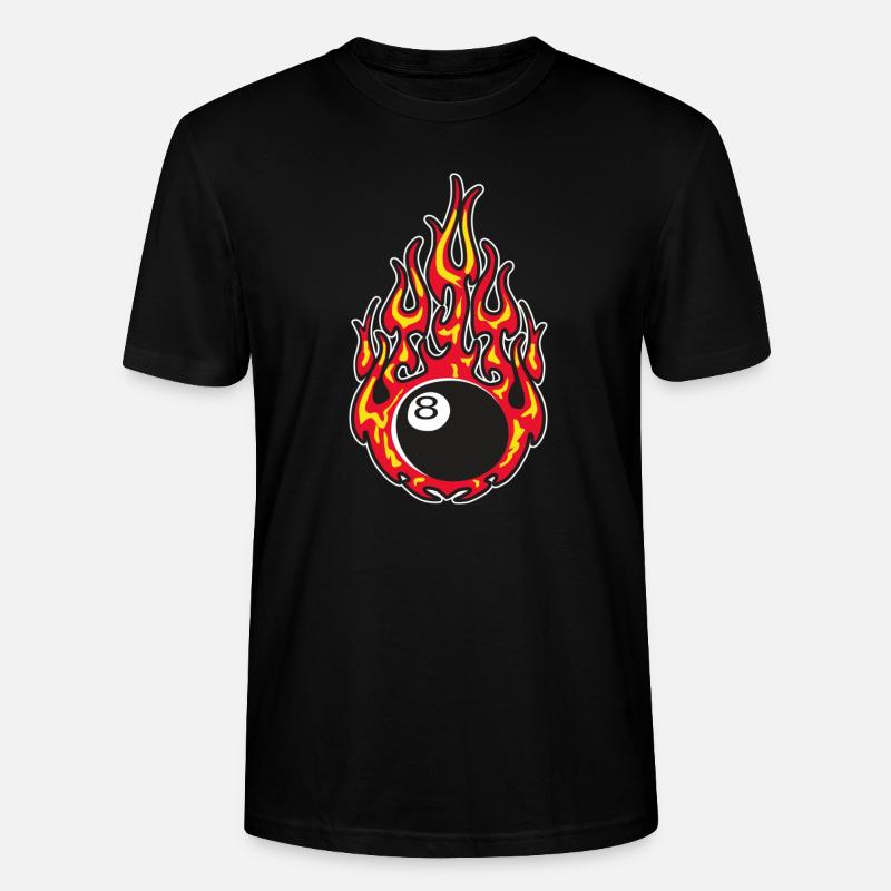 Eightball - Stanley/Stella Unisex Bio-T-Shirt CRAFTER - Schwarz