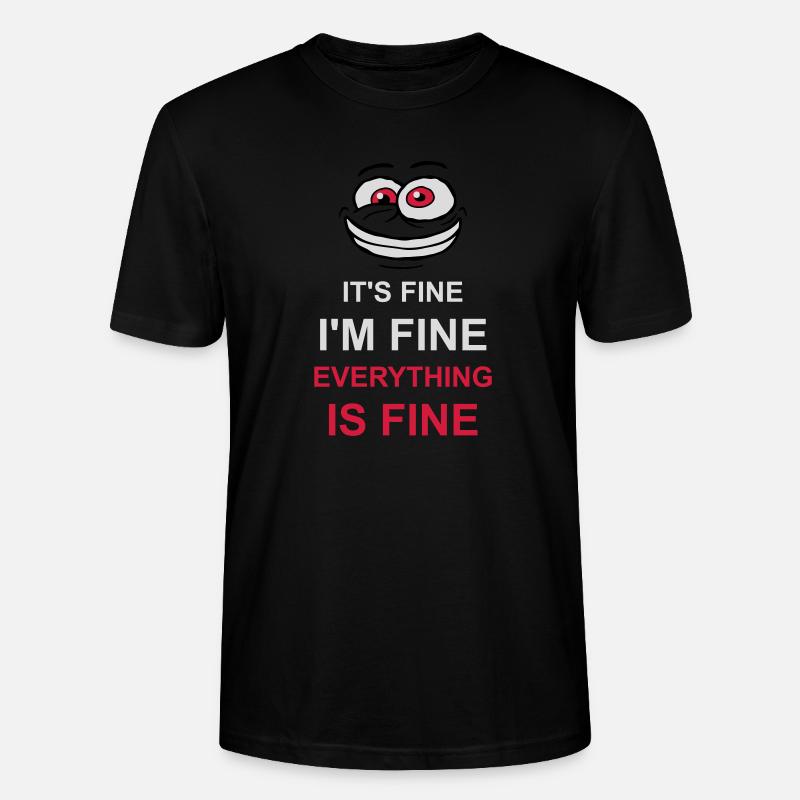 Tout va bien devis - T-shirt bio CRAFTER Stanley Stella Unisexe - noir