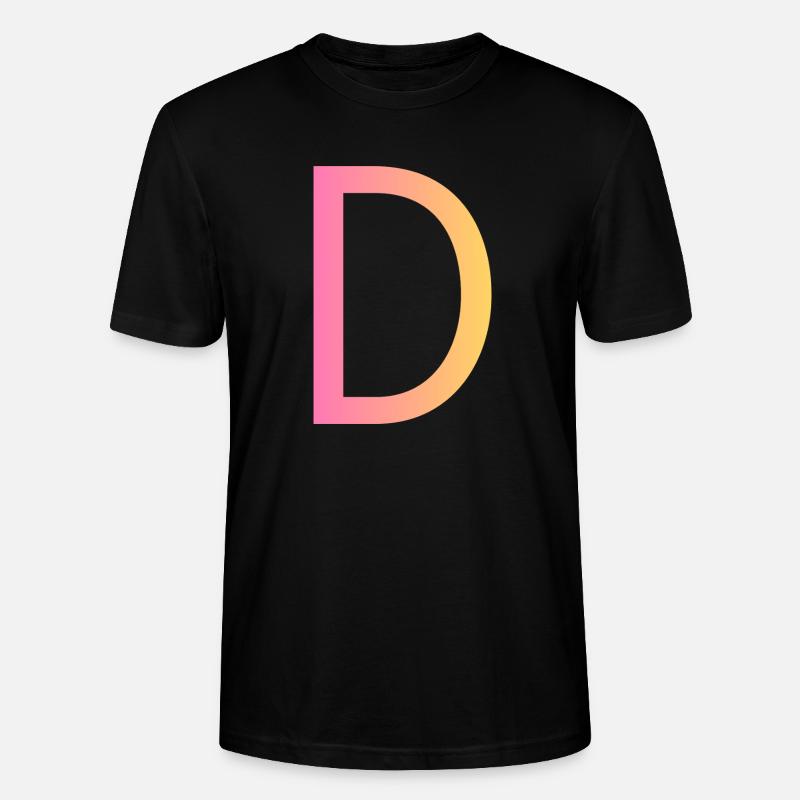 D - T-shirt bio CRAFTER Stanley Stella Unisexe - noir