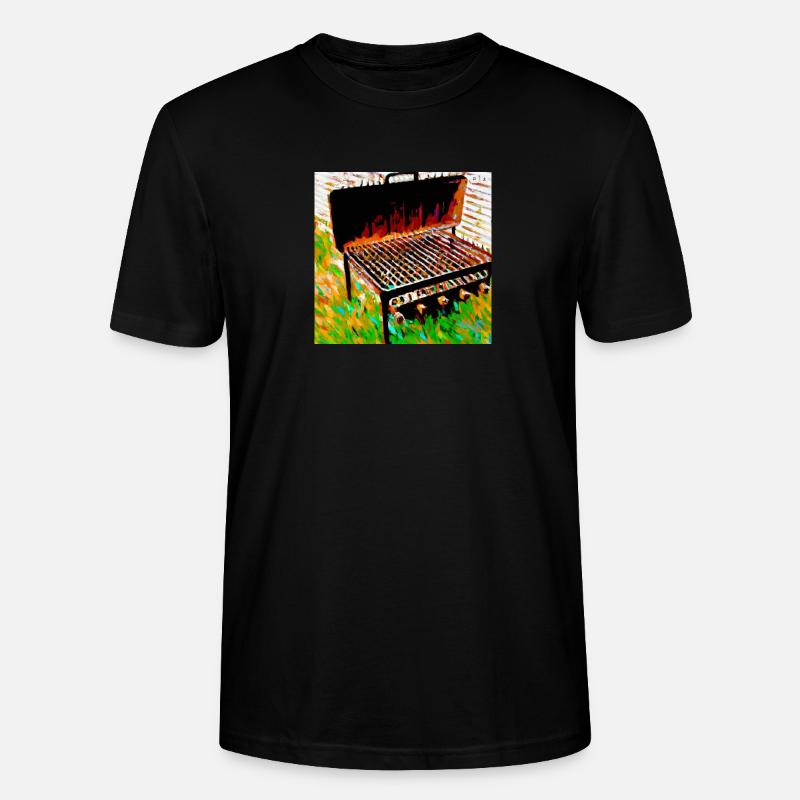 Grill der 50er Jahre - Stanley/Stella Unisex Bio-T-Shirt CRAFTER - Schwarz
