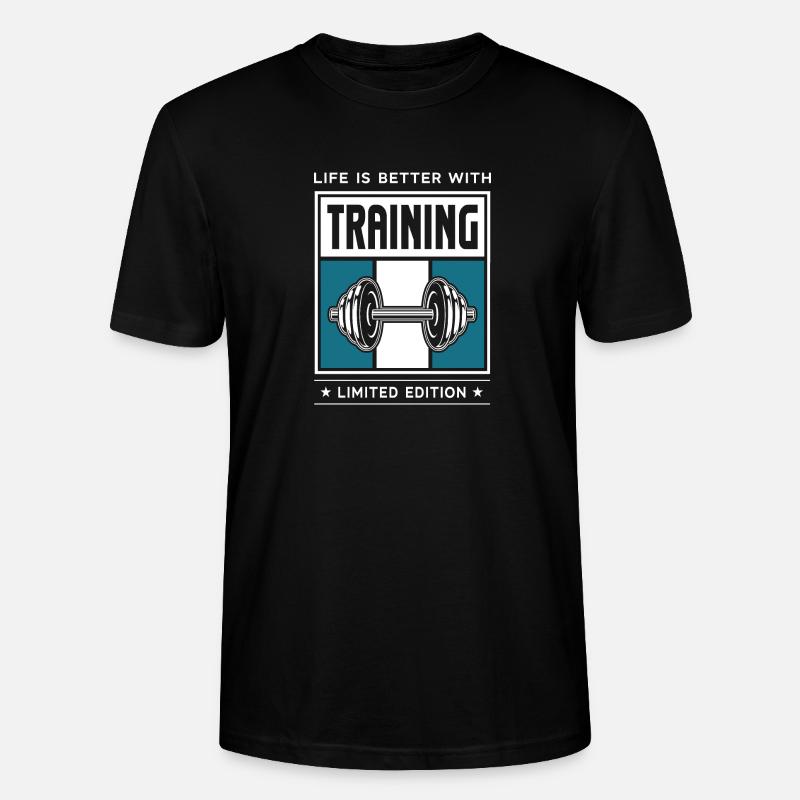 Training - Stanley/Stella Unisex Bio-T-Shirt CRAFTER - Schwarz