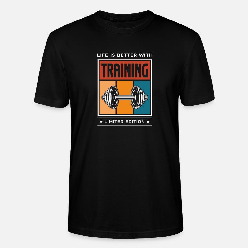 Training - Stanley/Stella Unisex Bio-T-Shirt CRAFTER - Schwarz