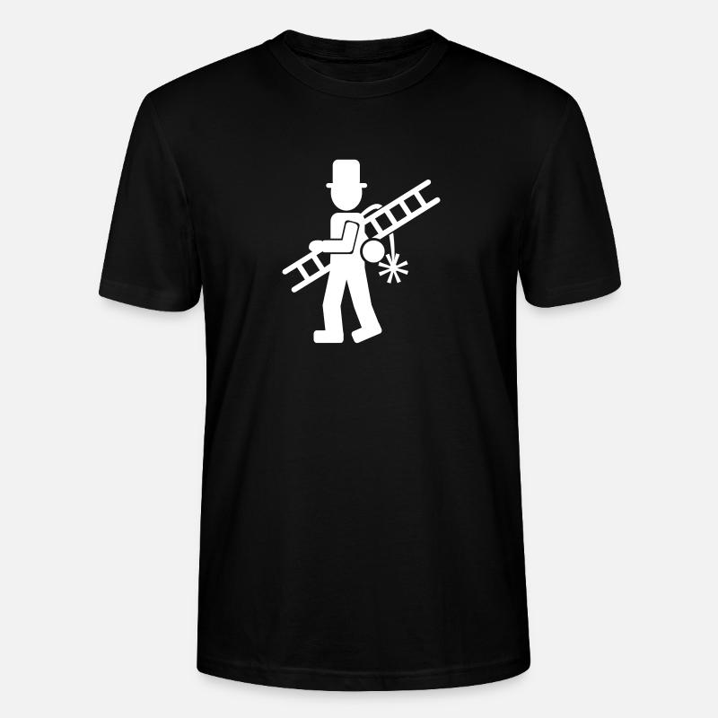 Schornsteinfeger - Stanley/Stella Unisex Bio-T-Shirt CRAFTER - Schwarz