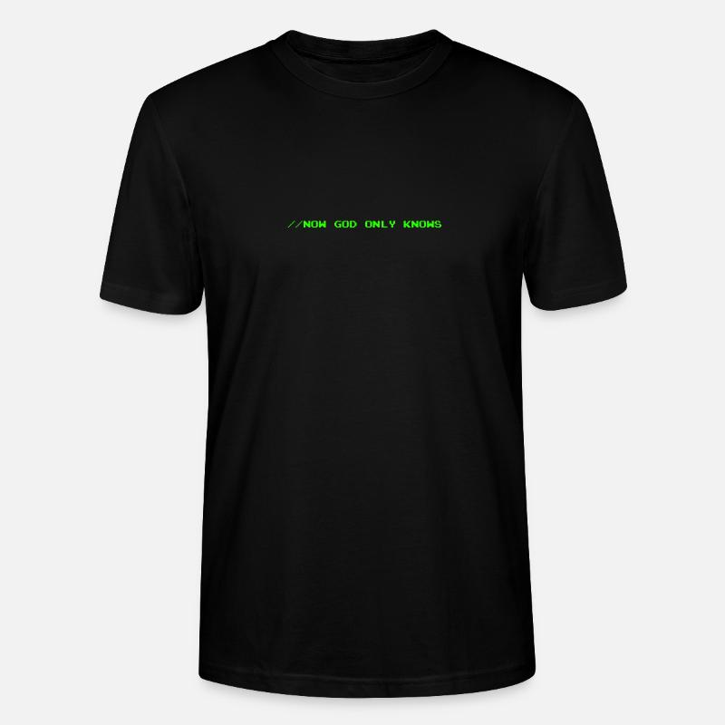 INFORMATIK STUDENT - Stanley/Stella Unisex Bio-T-Shirt CRAFTER - Schwarz