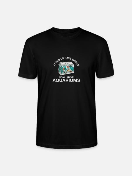 aquarium - Stanley/Stella Unisex Bio-T-Shirt CRAFTER - Schwarz