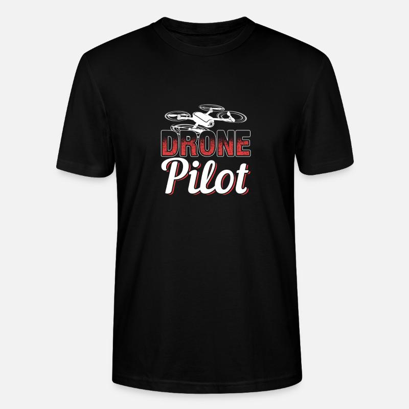 Drone Pilot - Stanley/Stella Unisex Bio-T-Shirt CRAFTER - Schwarz