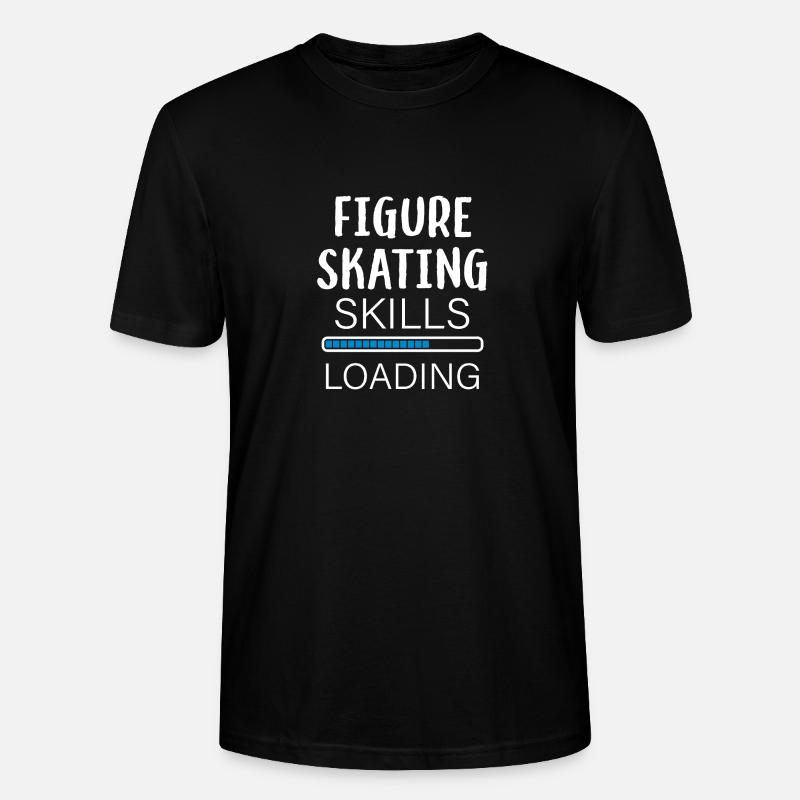 Eiskunstlauf Loading - Stanley/Stella Unisex Bio-T-Shirt CRAFTER - Schwarz