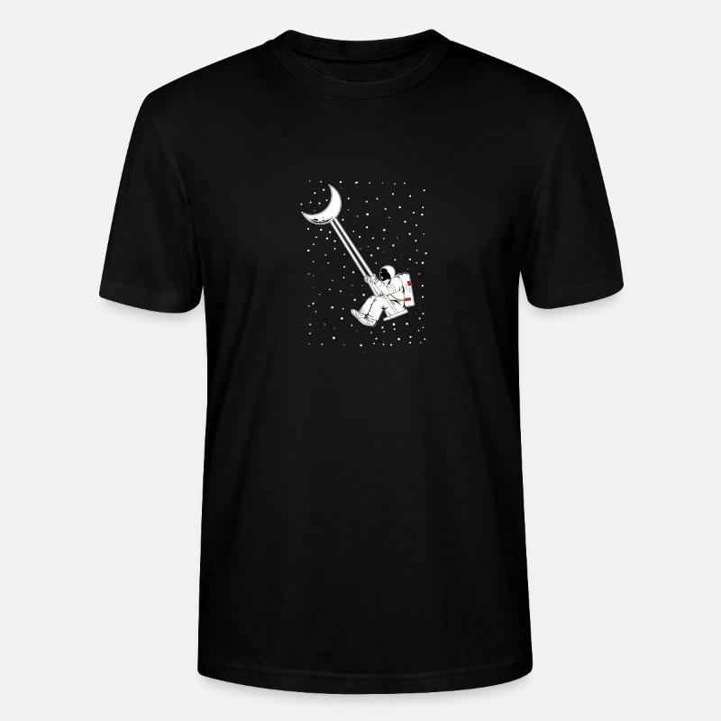 Spaceman - Stanley/Stella Unisex Bio-T-Shirt CRAFTER - Schwarz