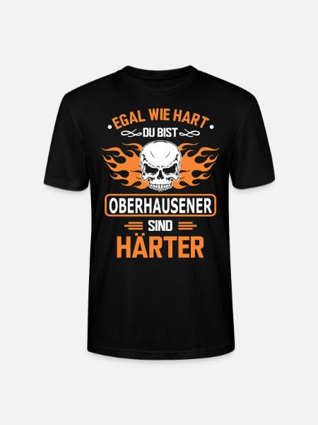 OBERHAUSENER - Stanley/Stella Unisex Bio-T-Shirt CRAFTER - Schwarz