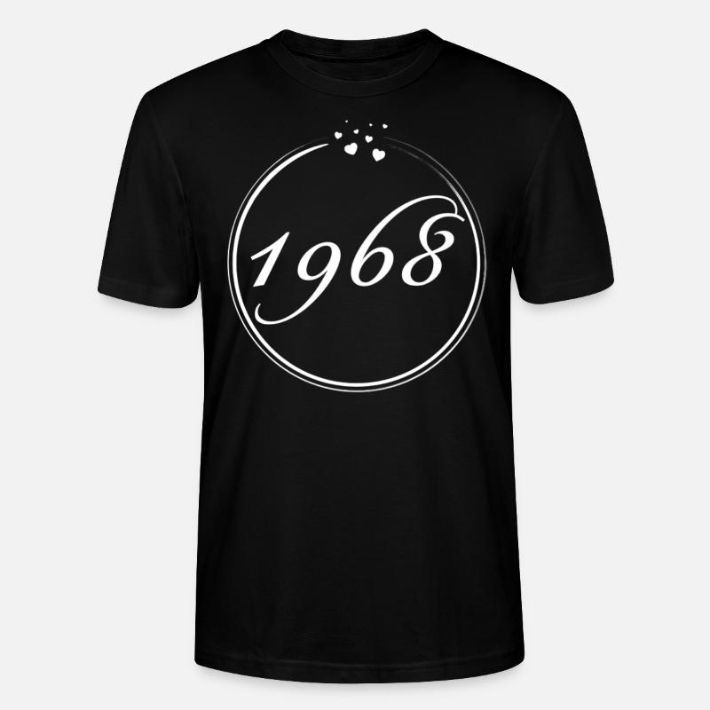 1968 - Stanley/Stella Unisex Bio-T-Shirt CRAFTER - Schwarz