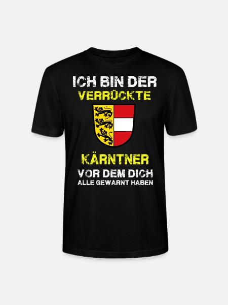 Kärnten - Stanley/Stella Unisex Bio-T-Shirt CRAFTER - Schwarz