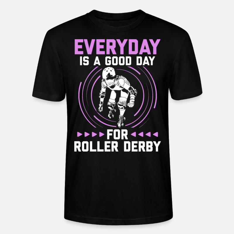 Roller Derby - Stanley/Stella Unisex Bio-T-Shirt CRAFTER - Schwarz