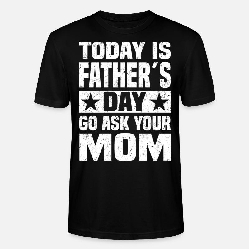 Papa - Stanley/Stella Unisex Bio-T-Shirt CRAFTER - Schwarz