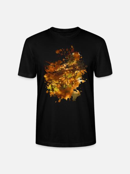 Herbst - Stanley/Stella Unisex Bio-T-Shirt CRAFTER - Schwarz