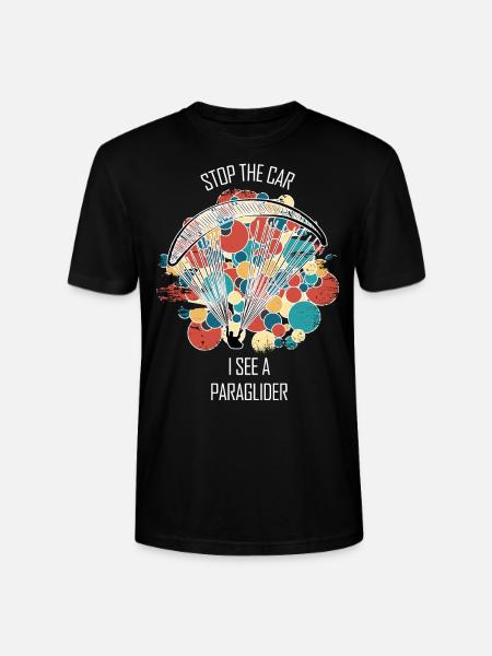 Paragliding Gleitschirm Paragleiter Paraglider - Stanley/Stella CRAFTER Unisex Organic T-Shirt - black