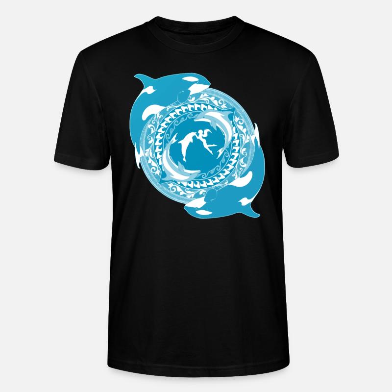 Tochter von Poseidon - Stanley/Stella Unisex Bio-T-Shirt CRAFTER - Schwarz