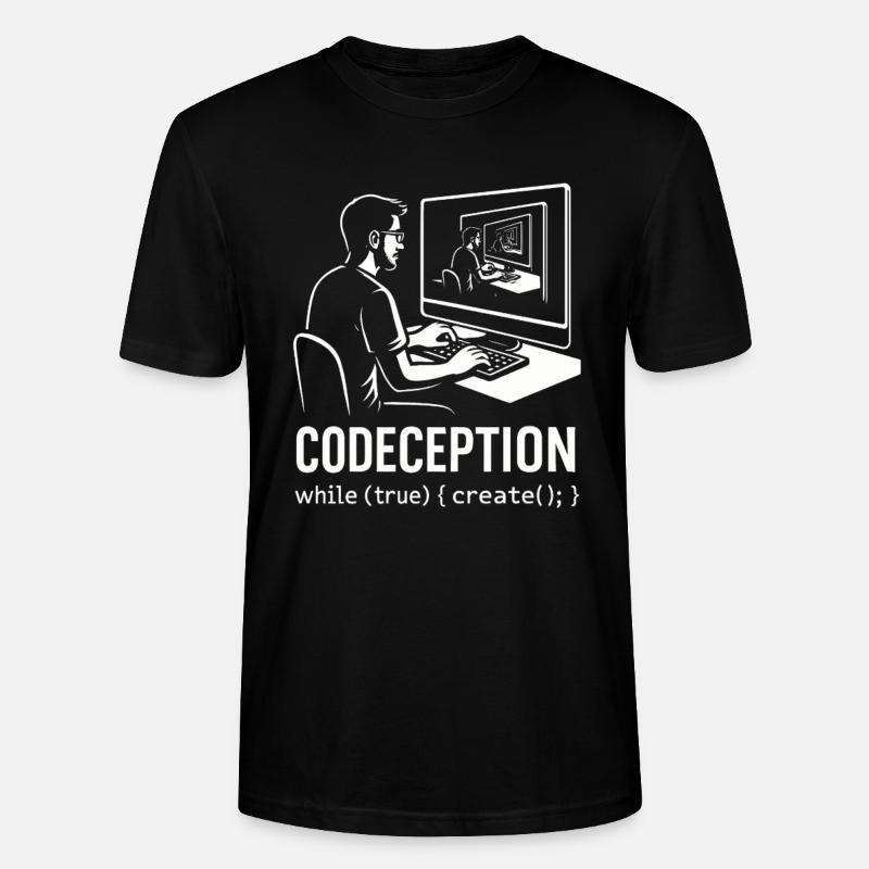 Codeception - T-shirt bio CRAFTER Stanley Stella Unisexe - noir