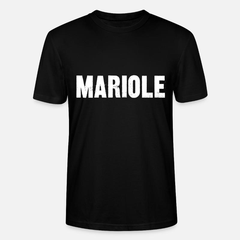 mariole - T-shirt bio CRAFTER Stanley Stella Unisexe - noir