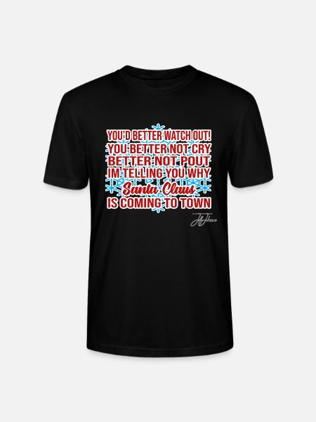 Noël Noël Noël Noël - T-shirt bio CRAFTER Stanley Stella Unisexe - noir