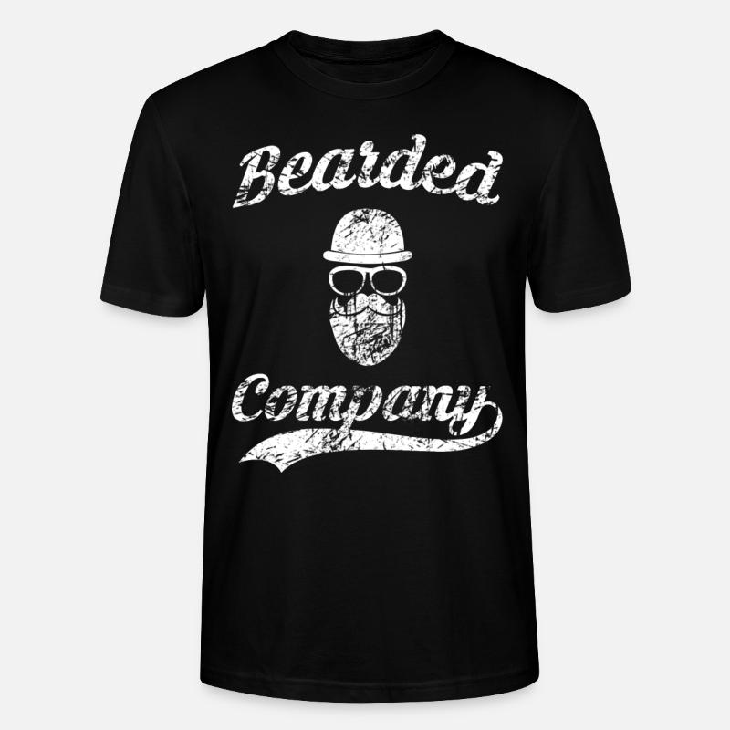 Bart bart - Stanley/Stella Unisex Bio-T-Shirt CRAFTER - Schwarz