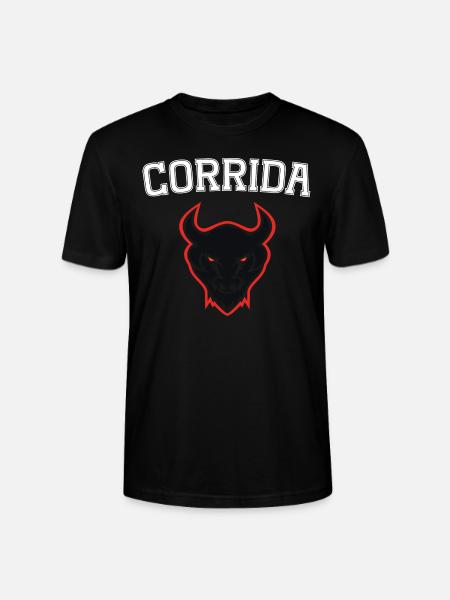 corrida - T-shirt bio CRAFTER Stanley Stella Unisexe - noir