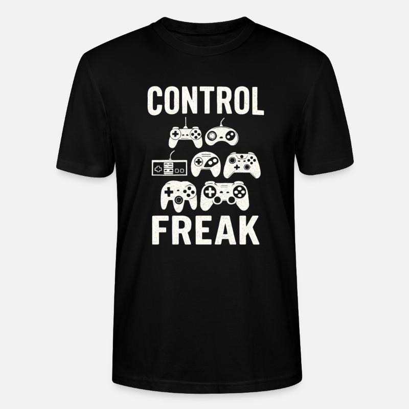 Controller Zocken Gaming Freak - Stanley/Stella Unisex Bio-T-Shirt CRAFTER - Schwarz