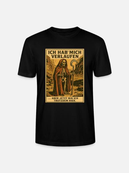 Sensemann hat sich verlaufen - Stanley/Stella Unisex Bio-T-Shirt CRAFTER - Schwarz