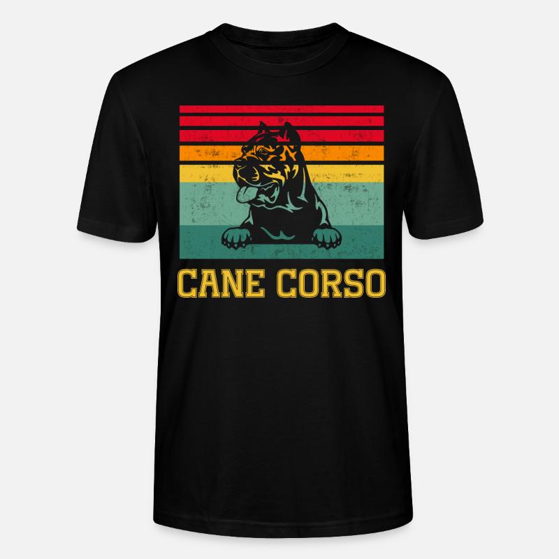 cane corso - T-shirt bio CRAFTER Stanley Stella Unisexe - noir