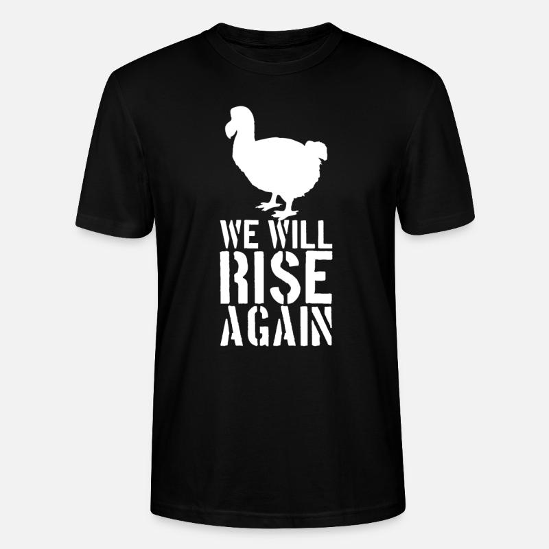 Dodo Bird Observation d’oiseaux - T-shirt bio CRAFTER Stanley Stella Unisexe - noir