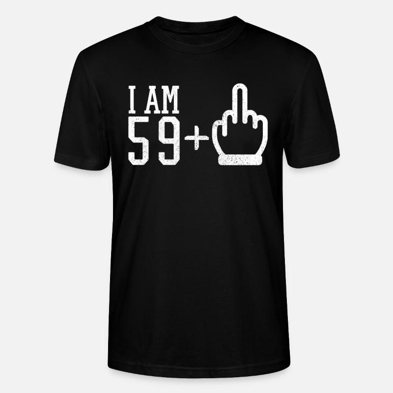 60 ans 60 ans - T-shirt bio CRAFTER Stanley Stella Unisexe - noir
