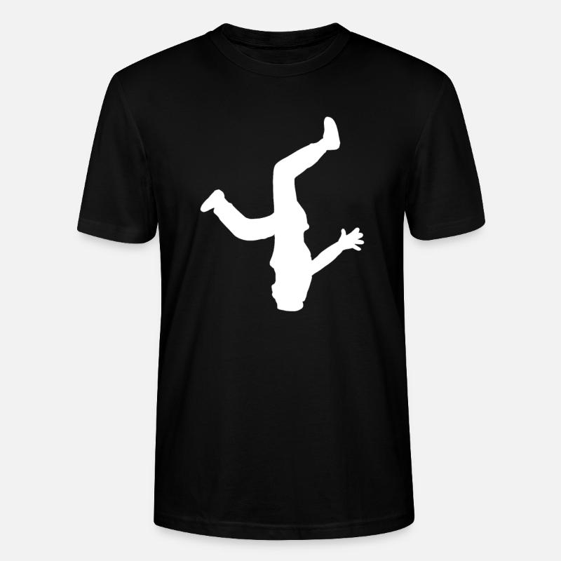 Breakdance Breakdance Breakdancing - Stanley/Stella CRAFTER Unisex Organic T-Shirt - black
