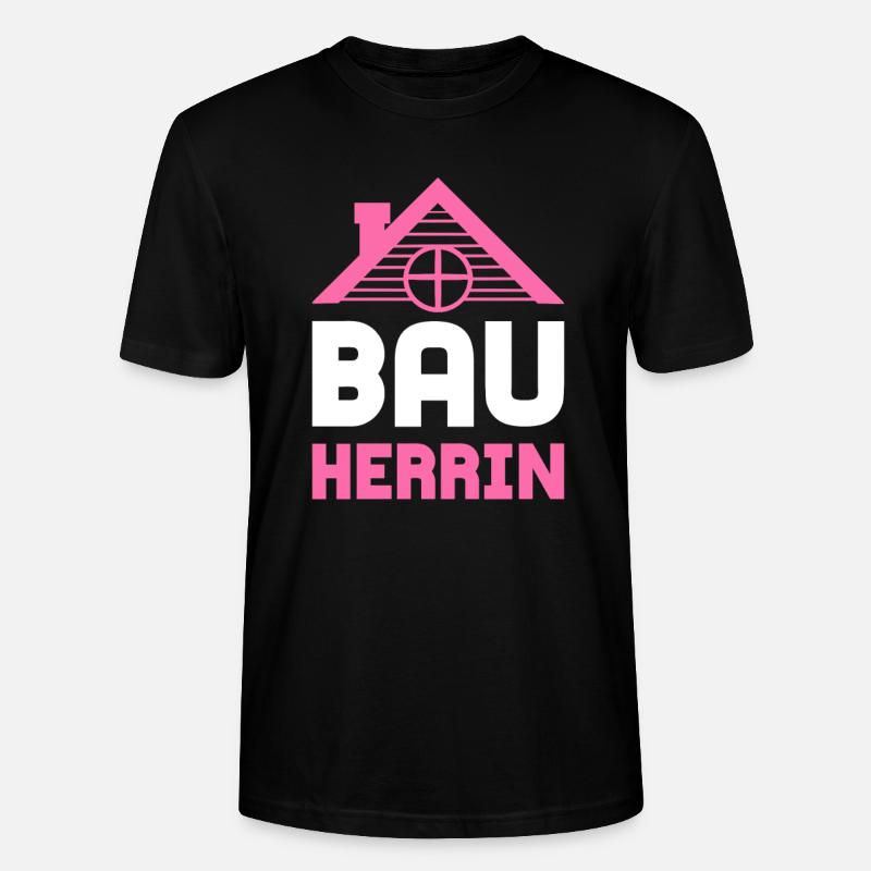 Construction Herrin Bâtiment Herrin - T-shirt bio CRAFTER Stanley Stella Unisexe - noir