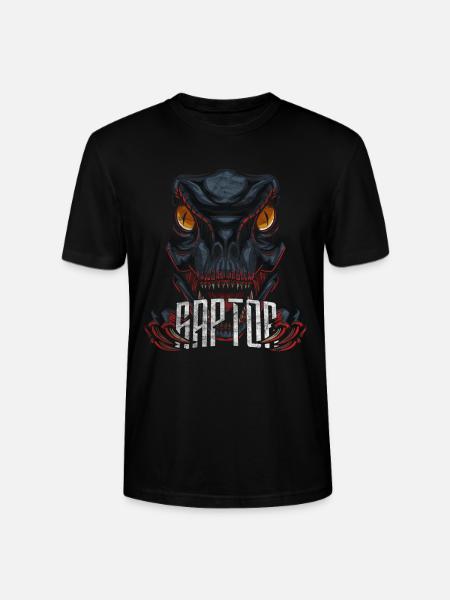 Velociraptor Modern Dinosaur - Stanley/Stella CRAFTER Unisex Organic T-Shirt - black
