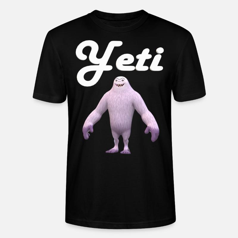 Yeti - Stanley/Stella Unisex Bio-T-Shirt CRAFTER - Schwarz