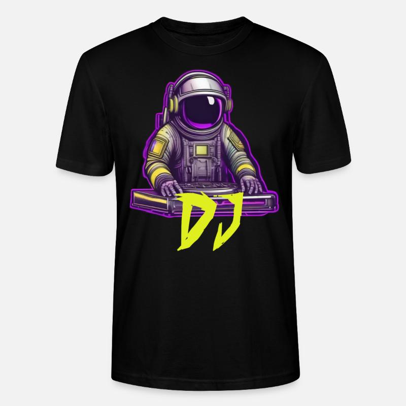 DJ Astronaut - Stanley/Stella Unisex Bio-T-Shirt CRAFTER - Schwarz