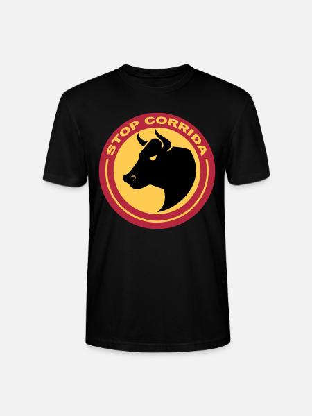 stop corrida - T-shirt bio CRAFTER Stanley Stella Unisexe - noir