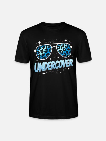 Undercover Speech - Sunglasses Design - Stanley/Stella CRAFTER Unisex Organic T-Shirt - black