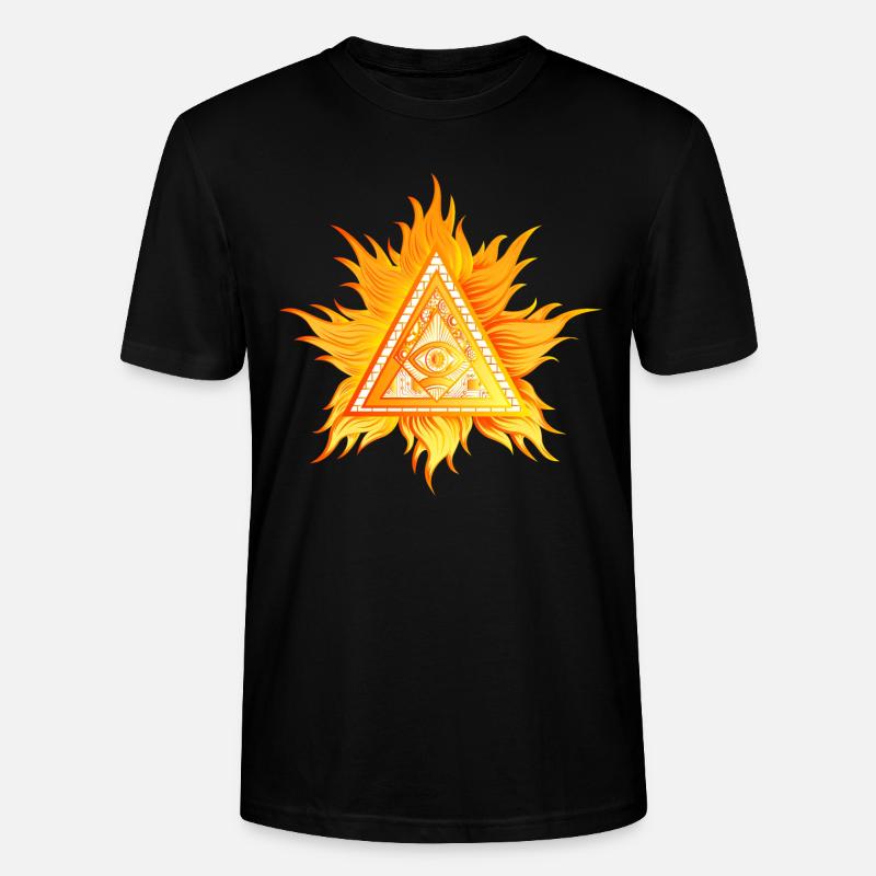 Illuminati-Steuerung - Stanley/Stella Unisex Bio-T-Shirt CRAFTER - Schwarz