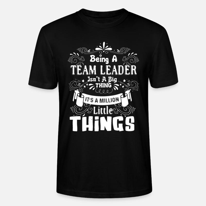 Chemise de chef d'équipe - T-shirt bio CRAFTER Stanley Stella Unisexe - noir