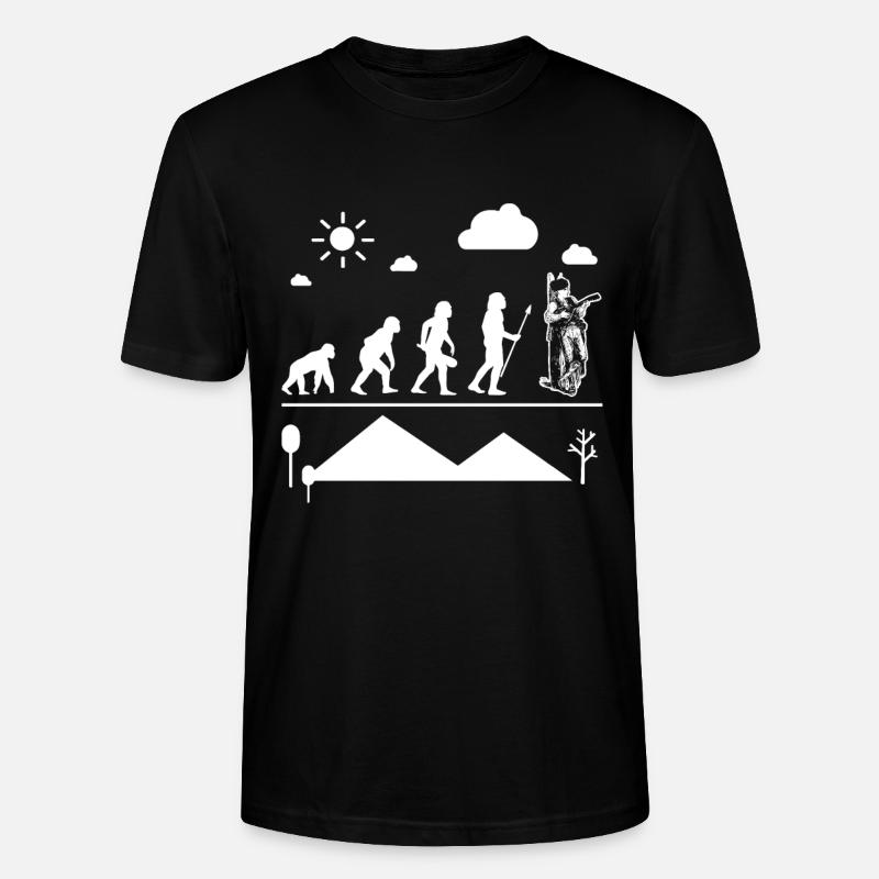 Mandoline Mandolin Evolution - T-shirt bio CRAFTER Stanley Stella Unisexe - noir