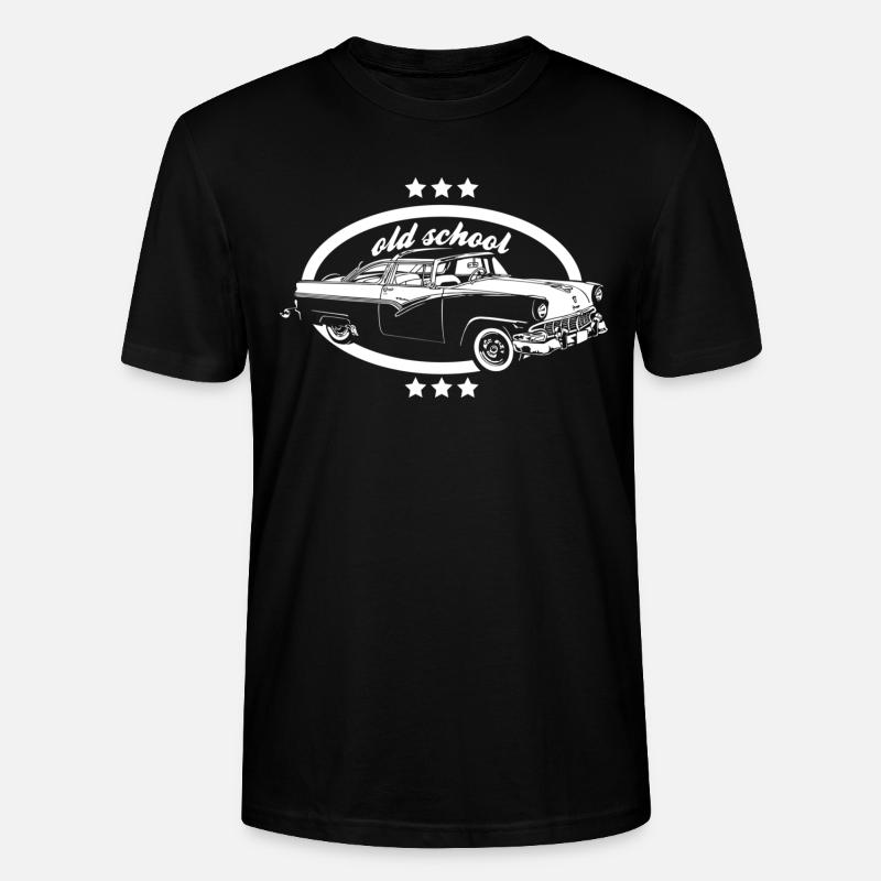 Old School - T-shirt bio CRAFTER Stanley Stella Unisexe - noir