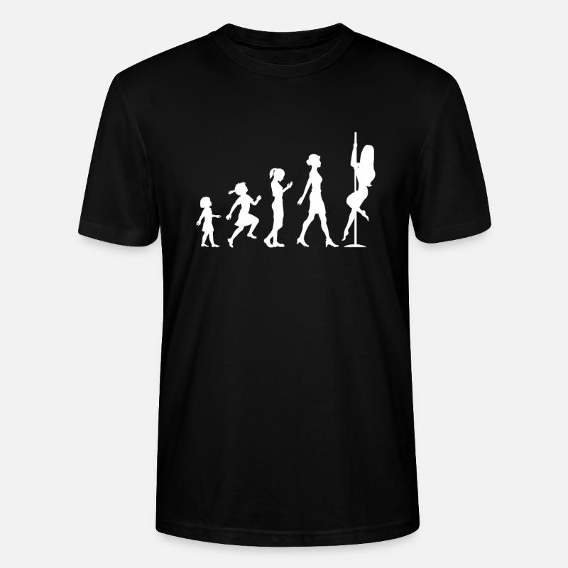 Pole Dance Evolution - Stanley/Stella Unisex Bio-T-Shirt CRAFTER - Schwarz
