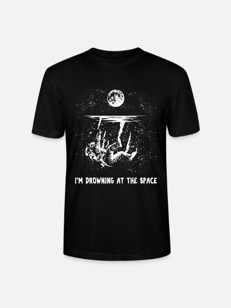 Space Astronaute Space Spaceman Cosmonaute - T-shirt bio CRAFTER Stanley Stella Unisexe - noir