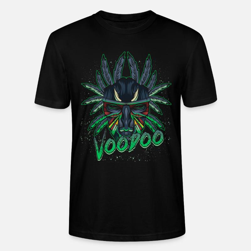 Cool Modern Voodoo Vodun - Stanley/Stella Unisex Bio-T-Shirt CRAFTER - Schwarz